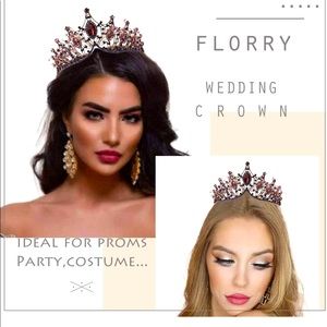 Gorgeous wedding or formal Florry Crown